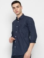 FERYPRO Men’s Printed Casual Dotted Cotton Full Sleeve Shirt - Image 4
