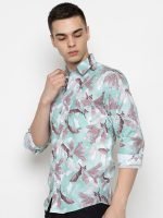 FERYPRO Men’s Printed Casual Printed Cotton Full Sleeve Shirt - Image 9